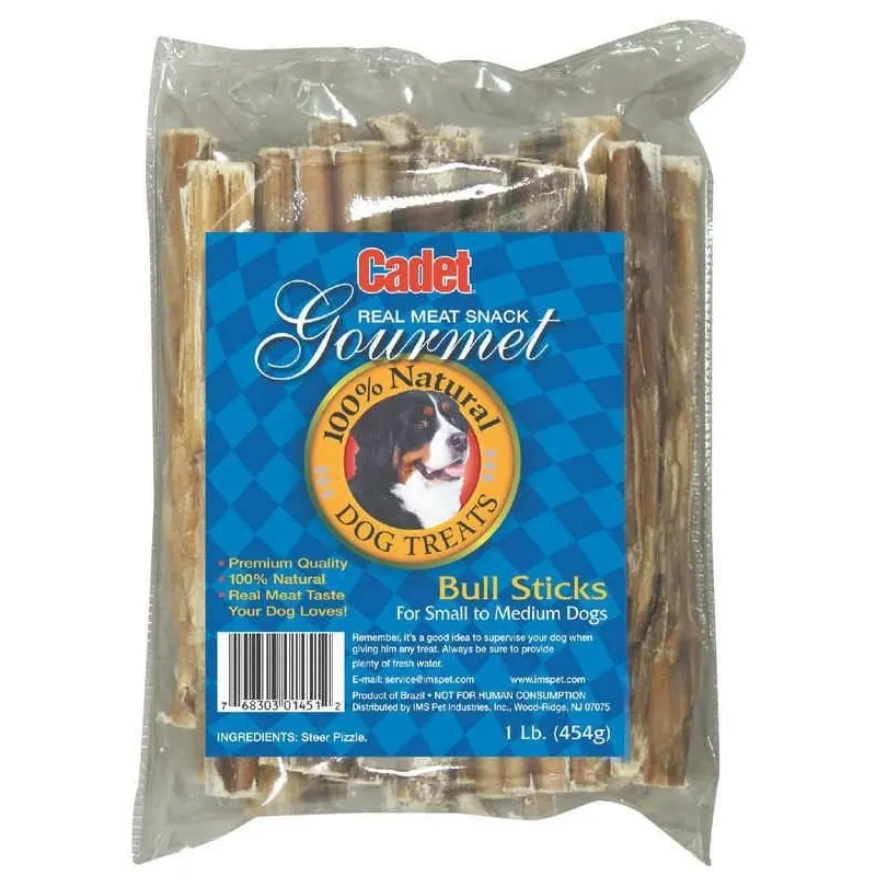 Bull Stick Dog Treats SM Blu