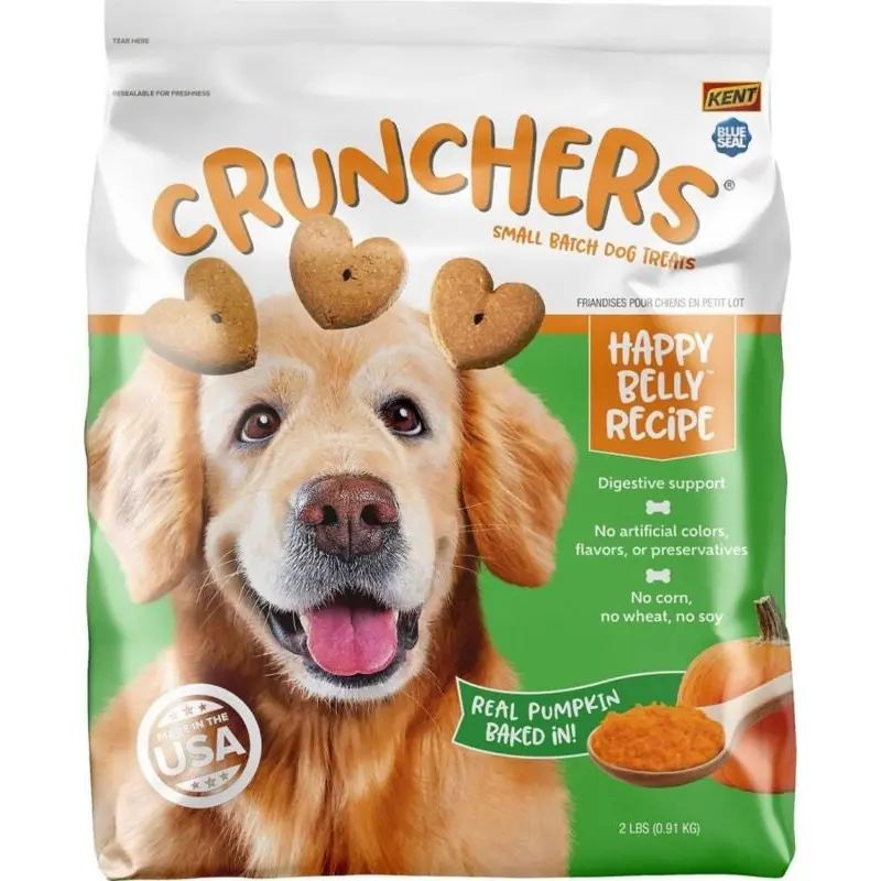 Crunchers Small Batch Dog Treats Happy Bell
