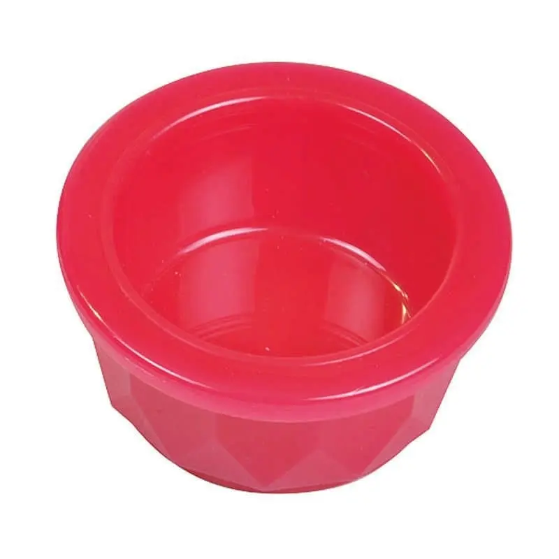 Translucent Crock Style Dish For Cats XS