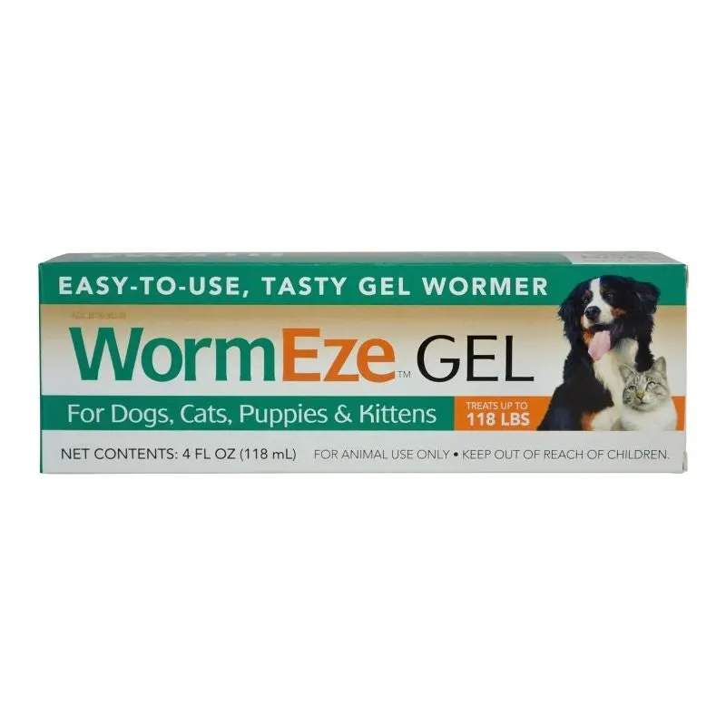 Durvet WormEze Gel for Dogs and Cats