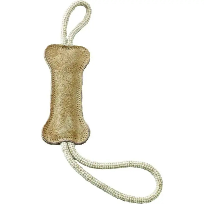 Spot Dura-Fused Leather Bone Tug 18 Brown