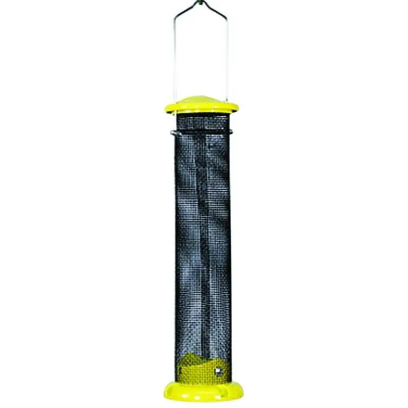 Die Cast Aluminum Finch Screen Tube Feeder 1lb