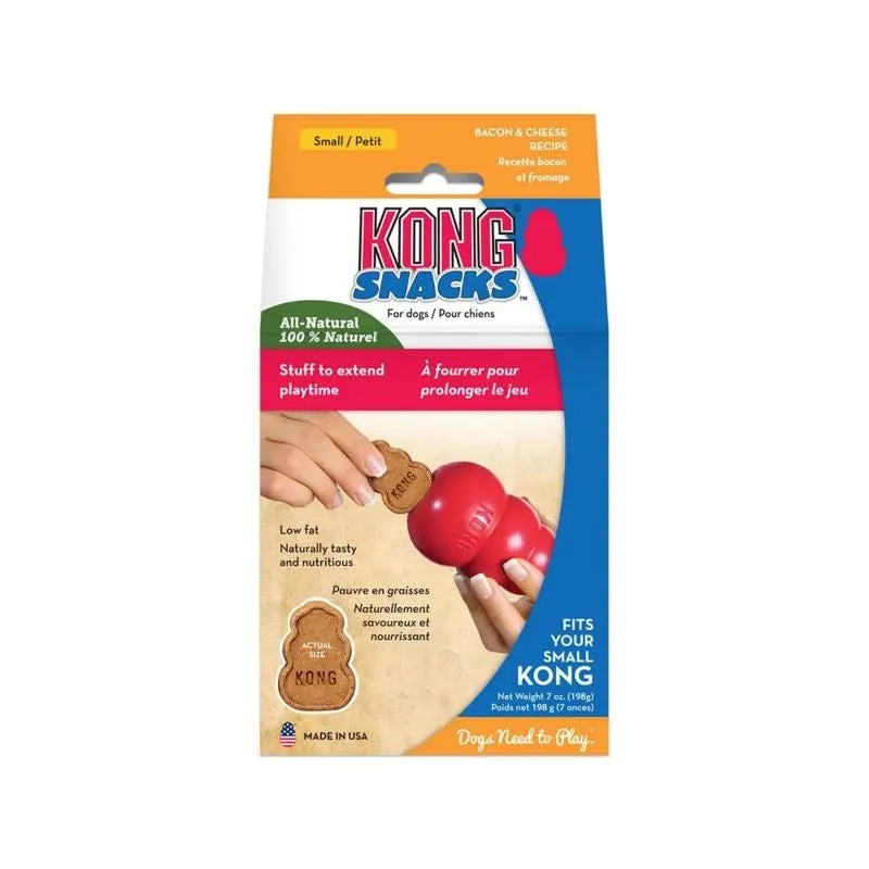 KONG Stuff N Snacks Bacon/Cheese Dog Treat