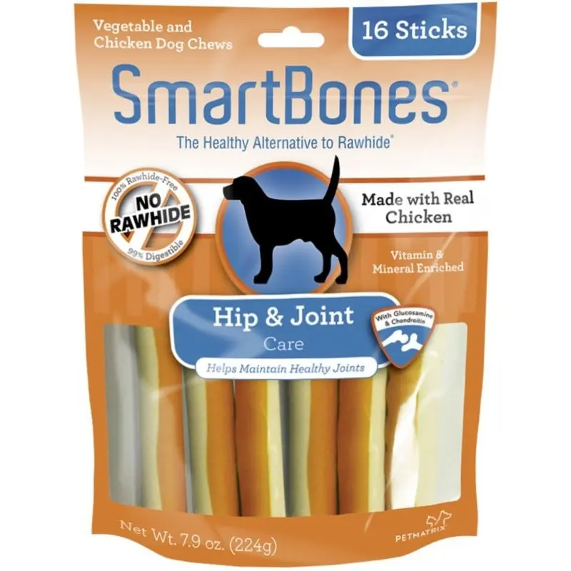 SmartBones Functional Hip n Joint Dog Chew Sticks