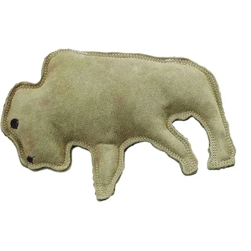 SPOT Dura-Fused Leather Buffalo Dog Toy