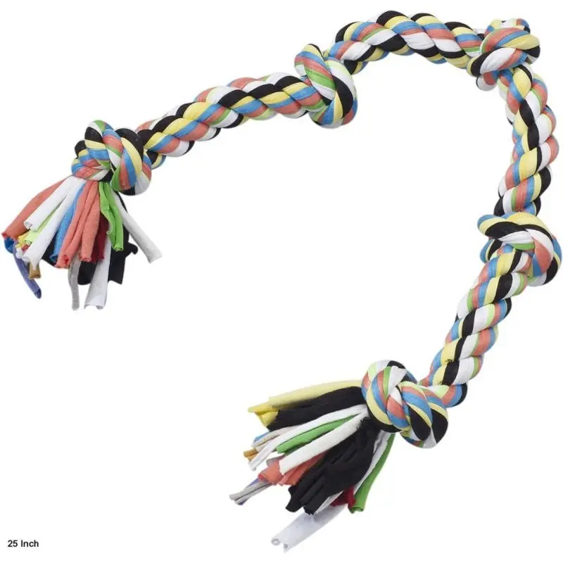 SPOT Mega Twister Tuggin Tees Rope Dog Toy