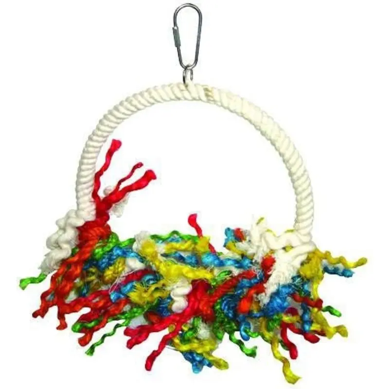 Happy Beaks Rope Preening Bird Swing