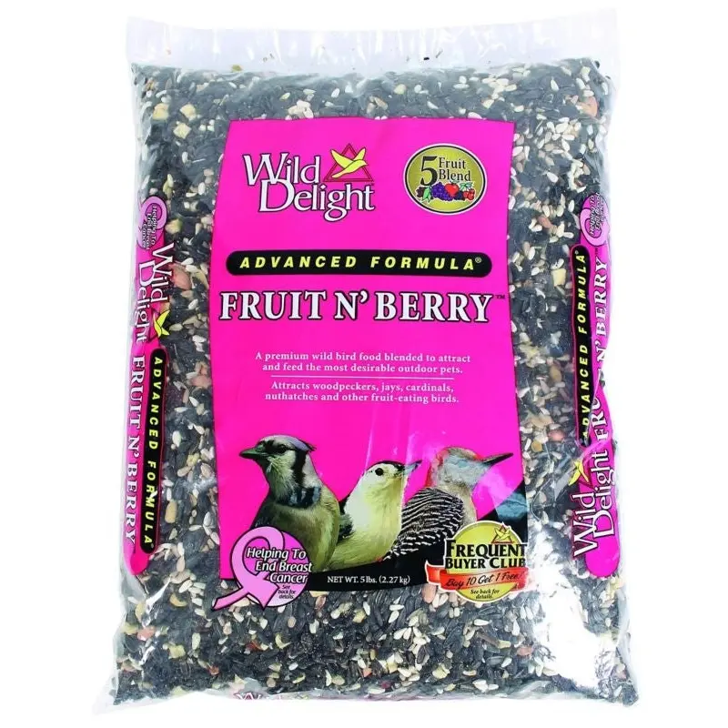Wild Delight Fruit And Berry Wild Bird Food 5lb