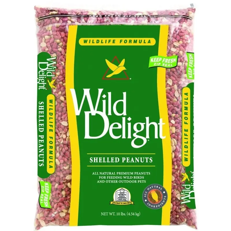 Wild Delight Wildlife Formula Shelled Peanuts 10lb