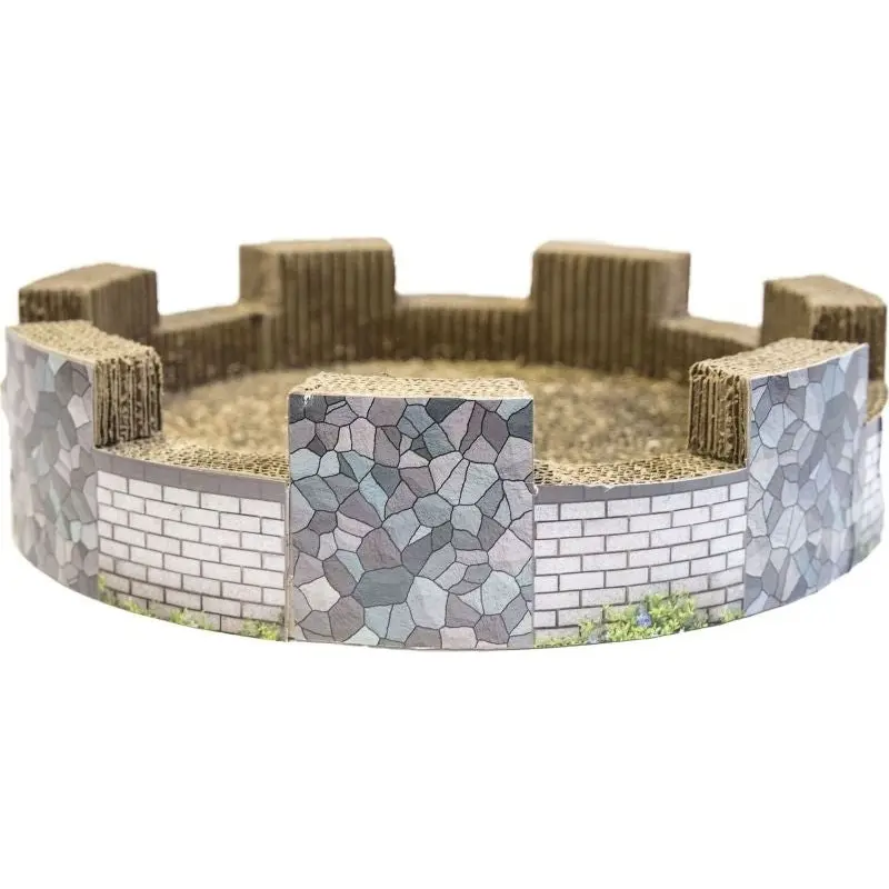 Corrugated Catnip Castle 14Wx14Dx3.5H