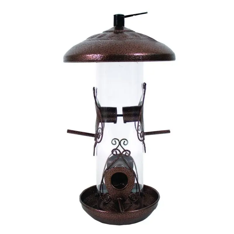 Heath Giddy Up Mixed Seed Feeder 2 lb Copper