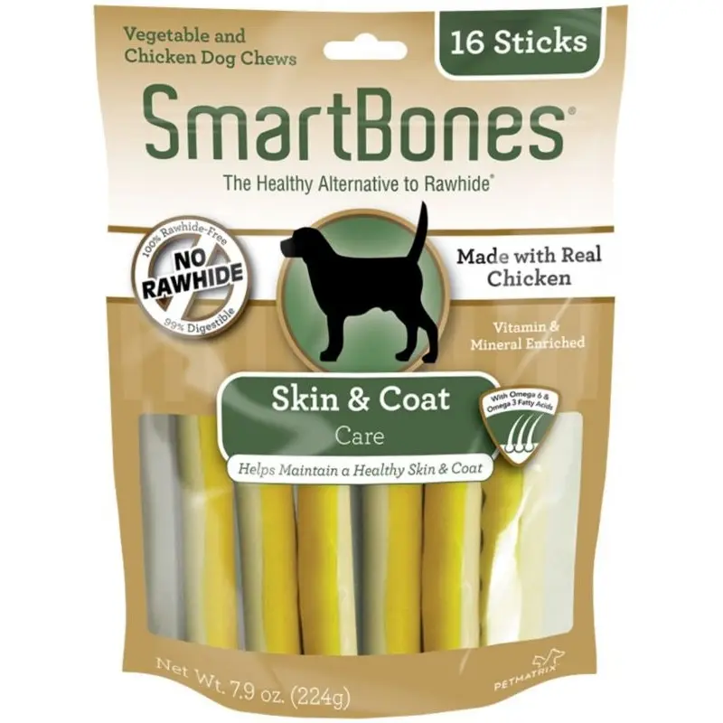 SmartBones Functional Skin n Coat Chew Sticks