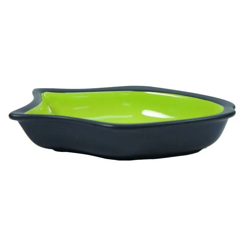 Spotvienna Fishy Cat Dish 7 Grn