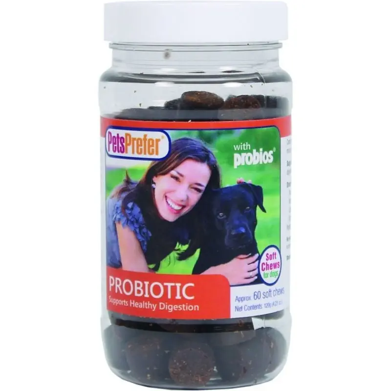 Pets Prefer Probiotic Soft Chews 60 Count