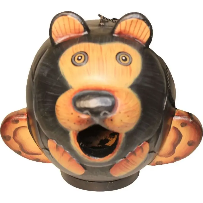 Songbird Essential Gordo Black Bear Bird House Blk