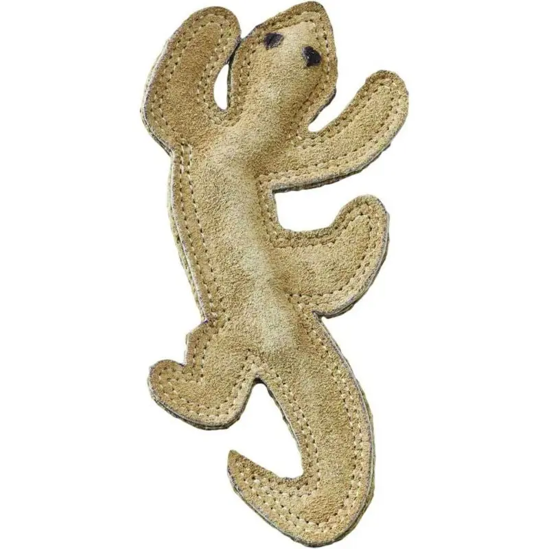 SPOT Dura-Fused Leather Gecko Dog Toy