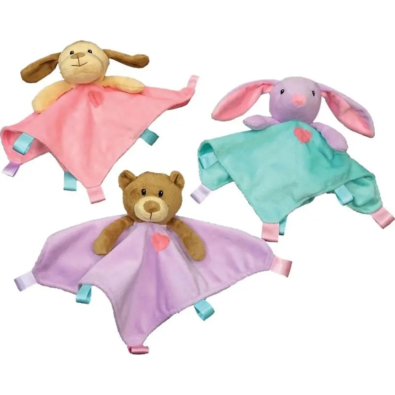Soothers Blanket Toys 10 In