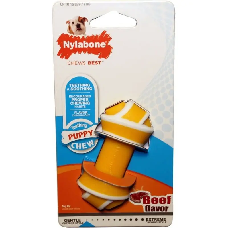 Puppy Chew Knot Bone Petite Beef