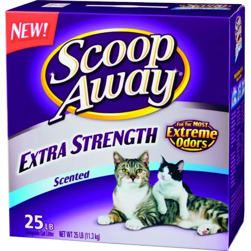 Scoop Away Extra Strength Cat Litter 25 Lb Scented