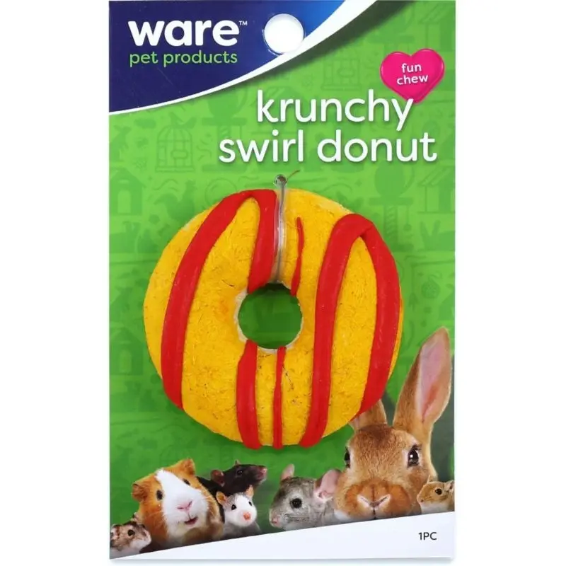 Critter Ware Krunchy Swirl Donut