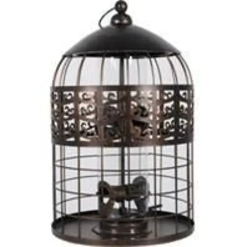 Grand Palace Squirrel Resistant Feeder 8X8X13 Brz