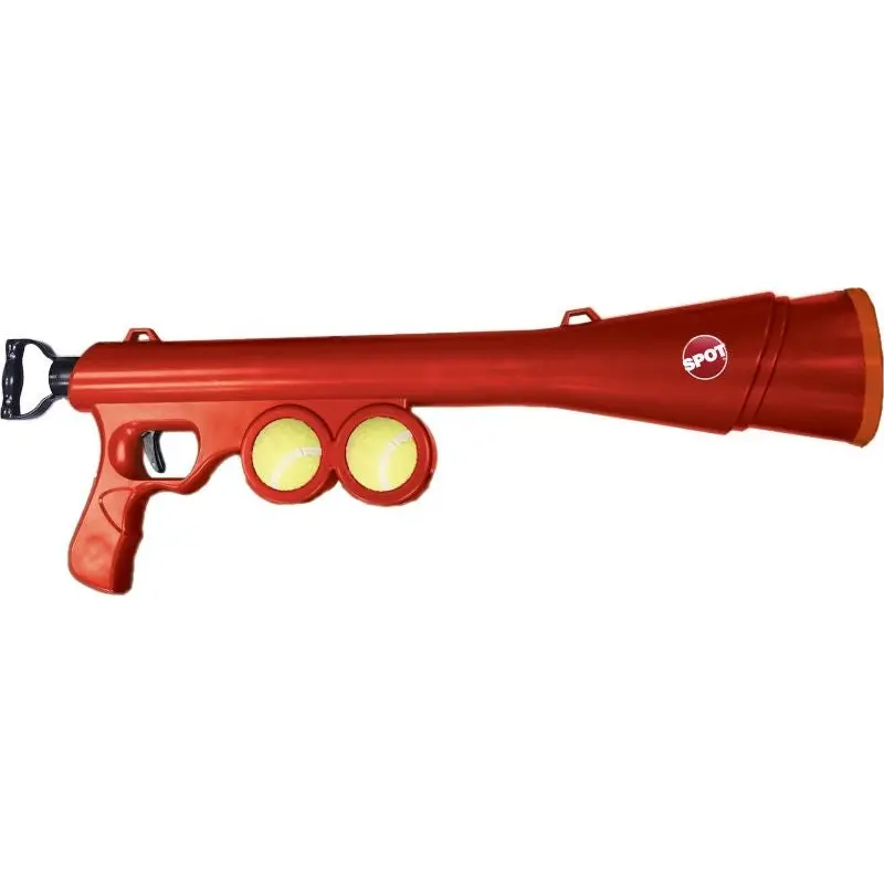 Launch And Fetch Tennis Ball Launcher Red