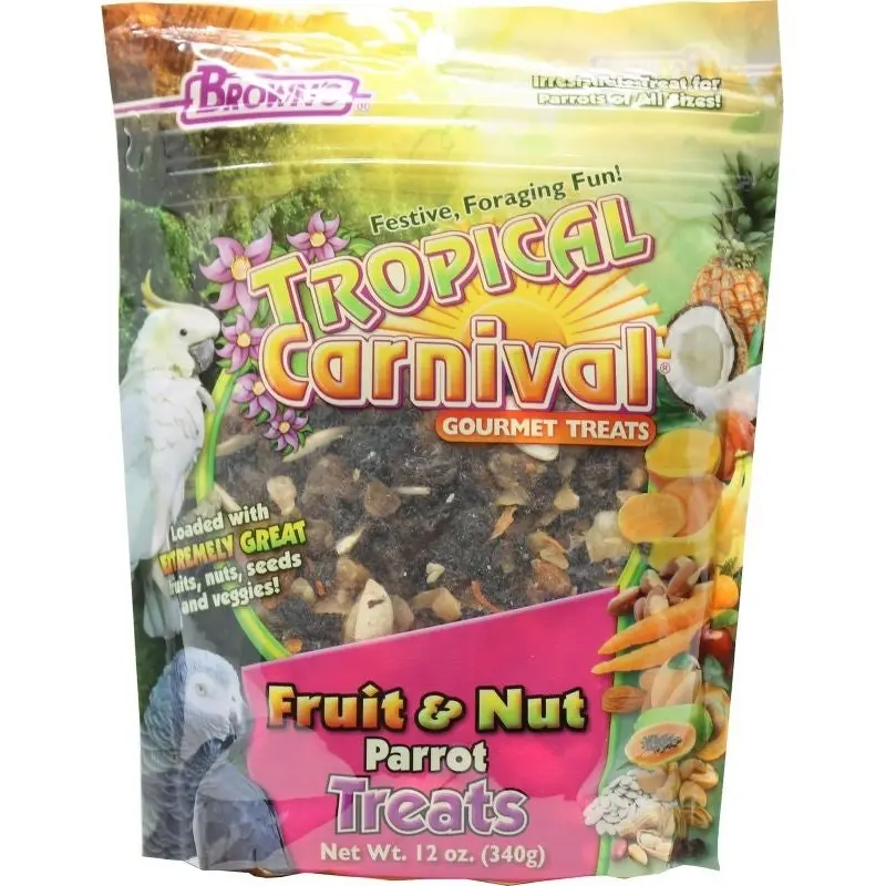 Tropical Carnival Fruit and Nut Parrot Treat
