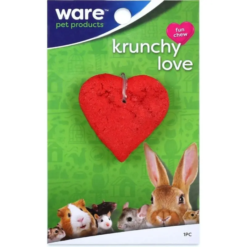 Critter Ware Krunchy Love Red