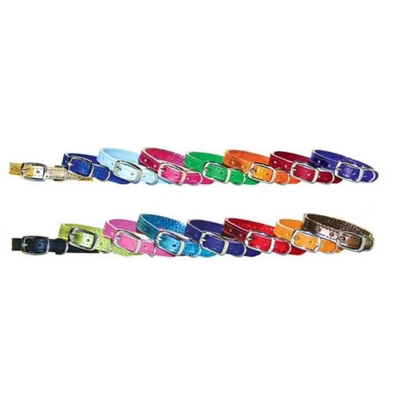 Pocket Pups Leather Collar 3/8 X 7 9 In