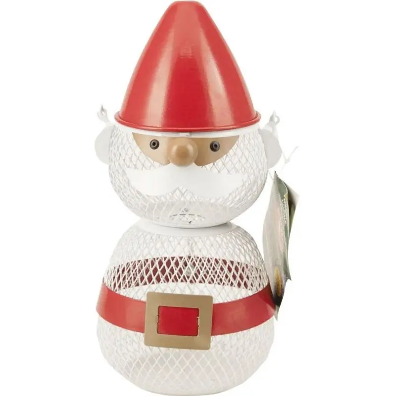 No No Gnome Seed Feeder Red