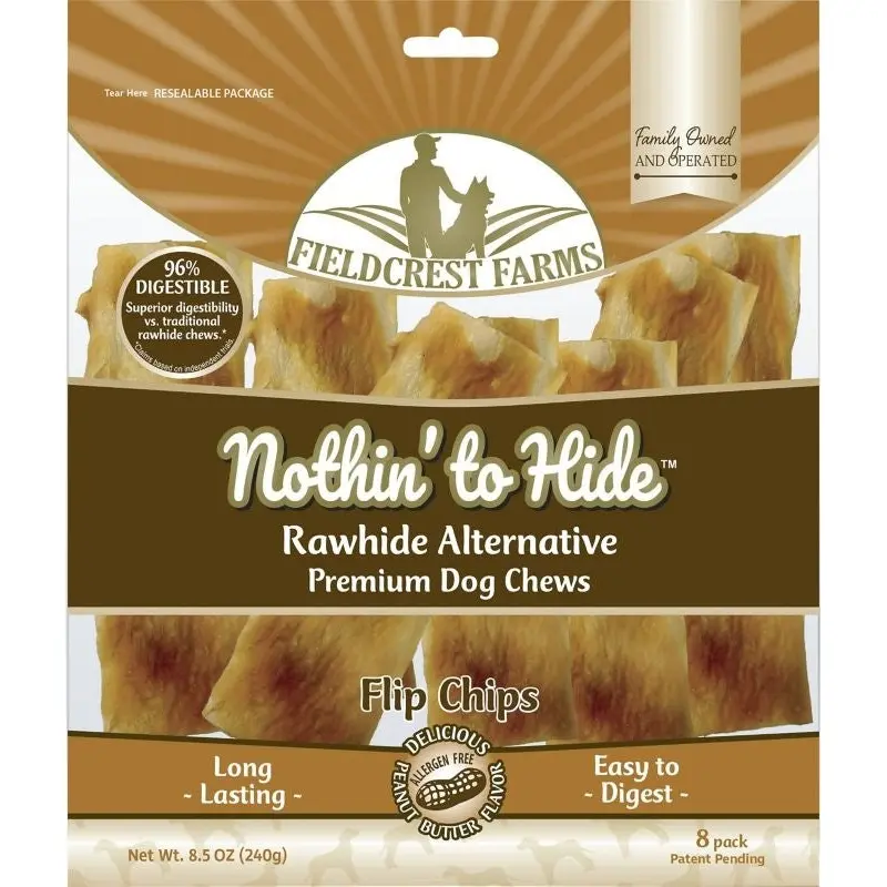 Nothin To Hide Flip Chips Peanut Butter 8pk