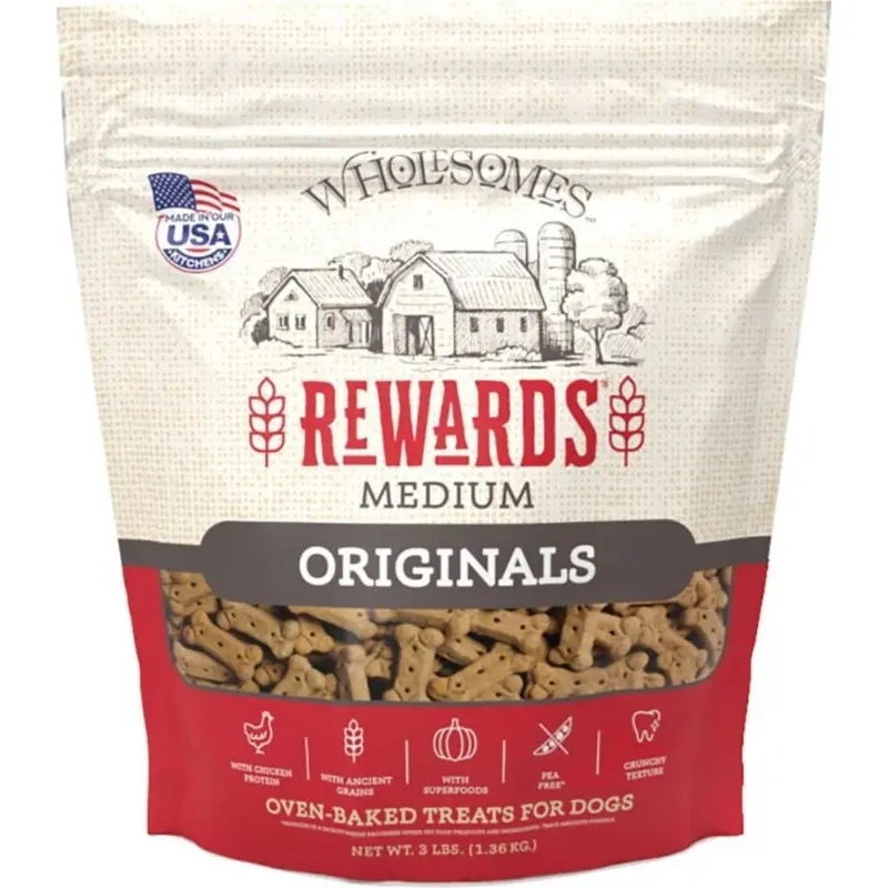 Wholesomes Rewards Classic Biscuits Chicken 3Lb