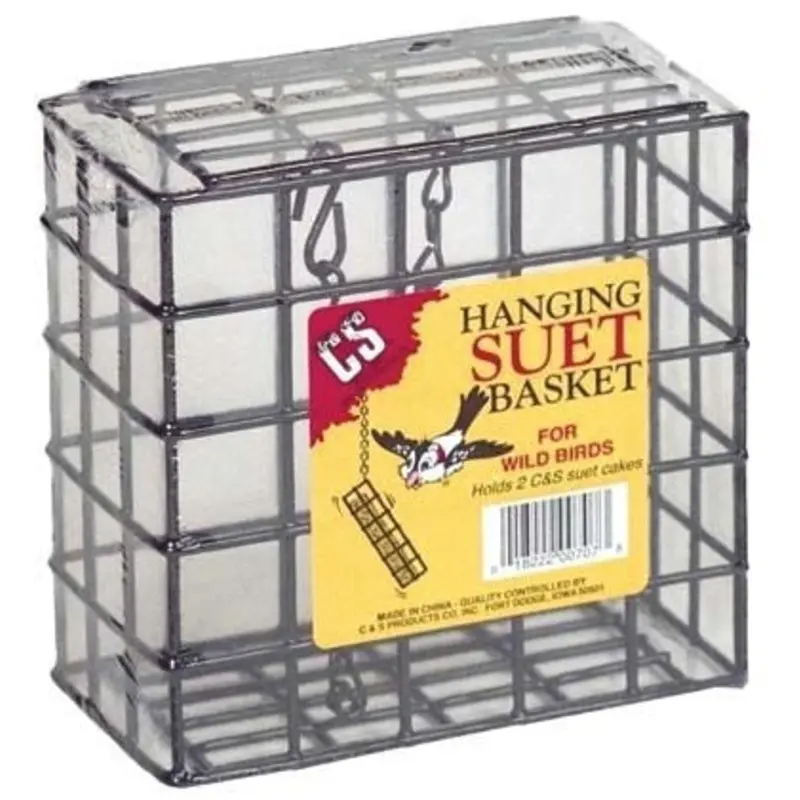 C And S Double Hangling Suet Basket Average