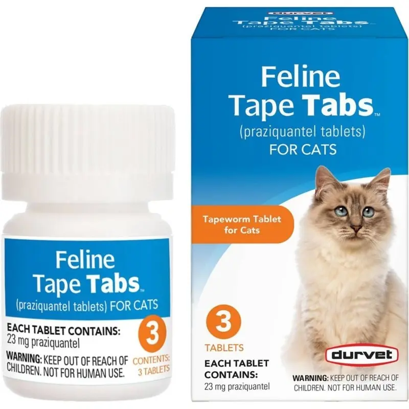 Durvet Feline Tape Tabs For Cats 3 Count