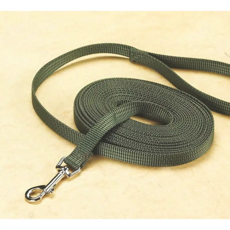 Training Lead For Dogs 5/8 x 20Ft Olive