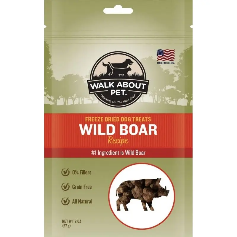 Walk About Freeze Dried Exotic Protein Dog Treat