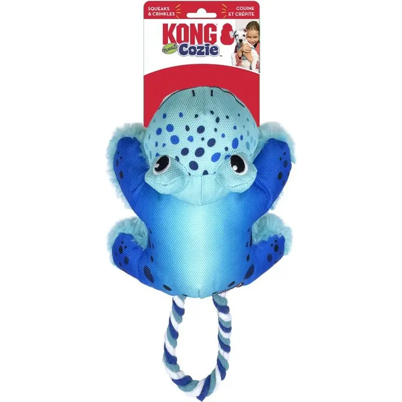 KONG Cozie Tuggz Frog