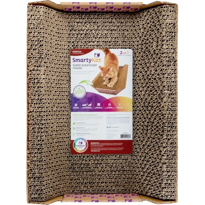 Smartykat Super Scratcher Chaise Scratcher/Lounge