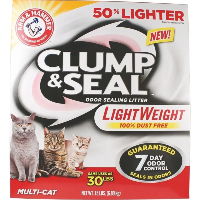 AH AH Clump / Seal Multi-Cat Lightwt Litter 15lb