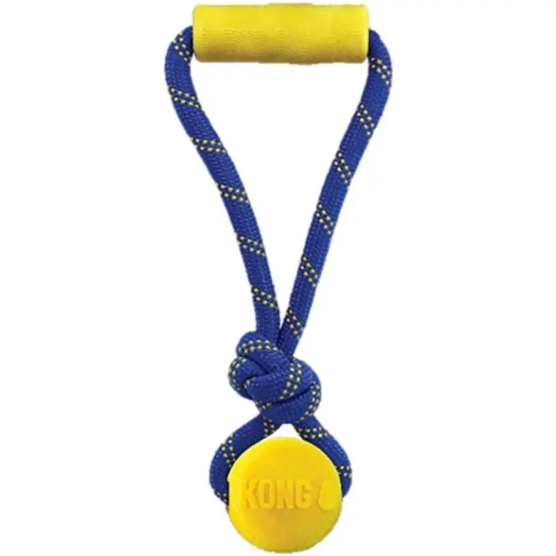KONG Jaxx Brights Tug with Ball