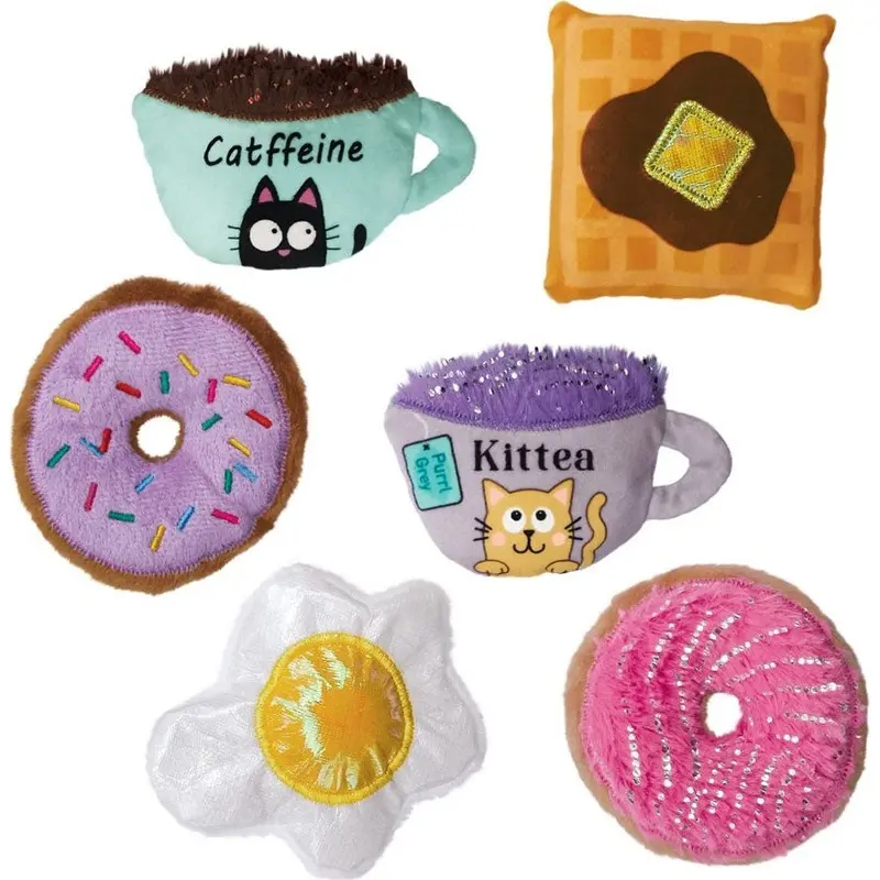 KONG Scrattles Rattlin Fun Cat Cafe PDQ