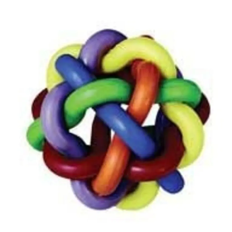 Nobbly Wobbly Rubber Ball Large