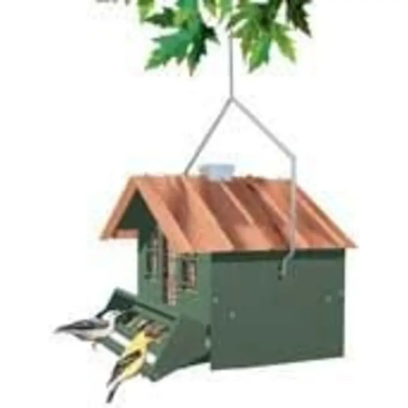 Squirrel-Be-Gone Ii Bird Home 13x11.5x12.75 Green