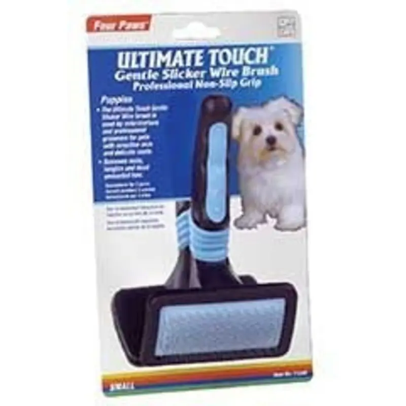 Slicker Wire Brush 5.75 x 9.5 x 2.25 Blk/Blu