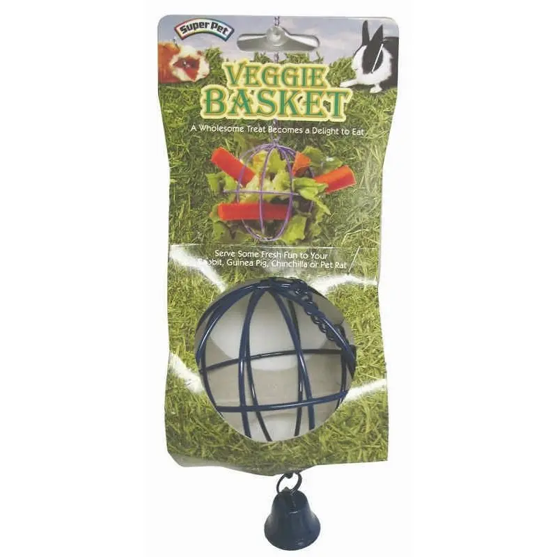 Veggie Basket For Small Animal 3.75x3x8.5 Assorted