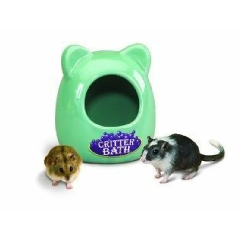 Critter Bath For Dwarf Hamster 3.5 x 3.5 x 4.25