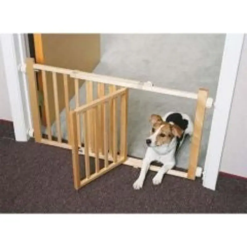 Wooden Small Animal Gate 25.5x2.5x18.5 Brown