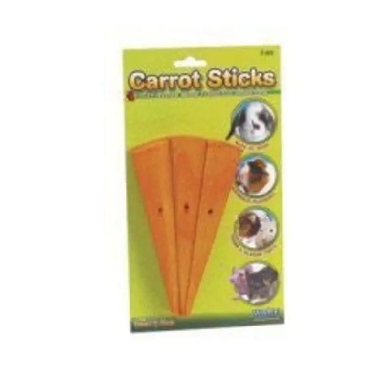 Carrot Sticks For Small Animals 3 Piece
