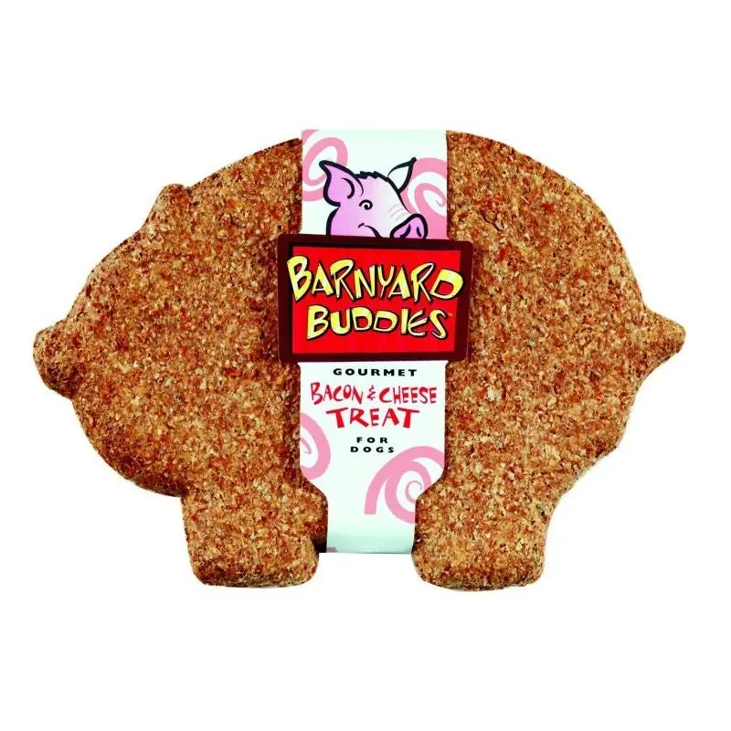 Natures Animals Barnyard Buddies Pig Biscuit 18Pk