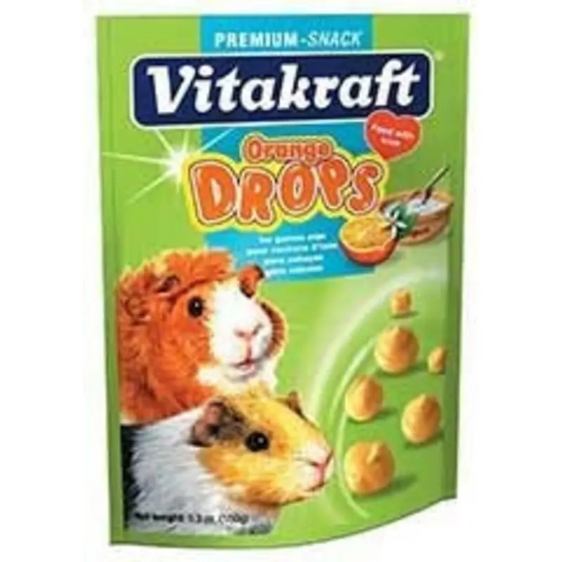 Orange Drop Treats For Guinea Pigs 5 Oz